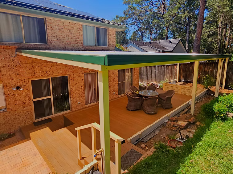Covered Pergola & Deck — Pergola